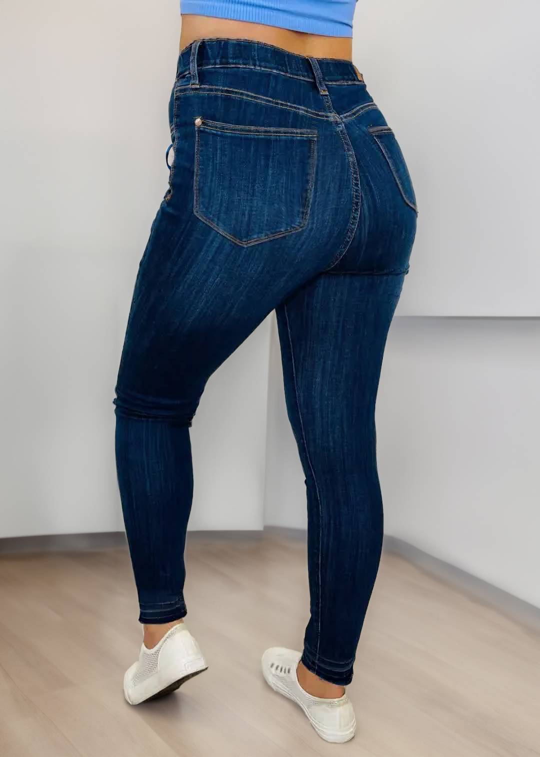 Judy Tummy Control Pull On Skinny Jeans 
