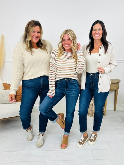 Judy Tummy Control Coolest Boyfriend Jeans