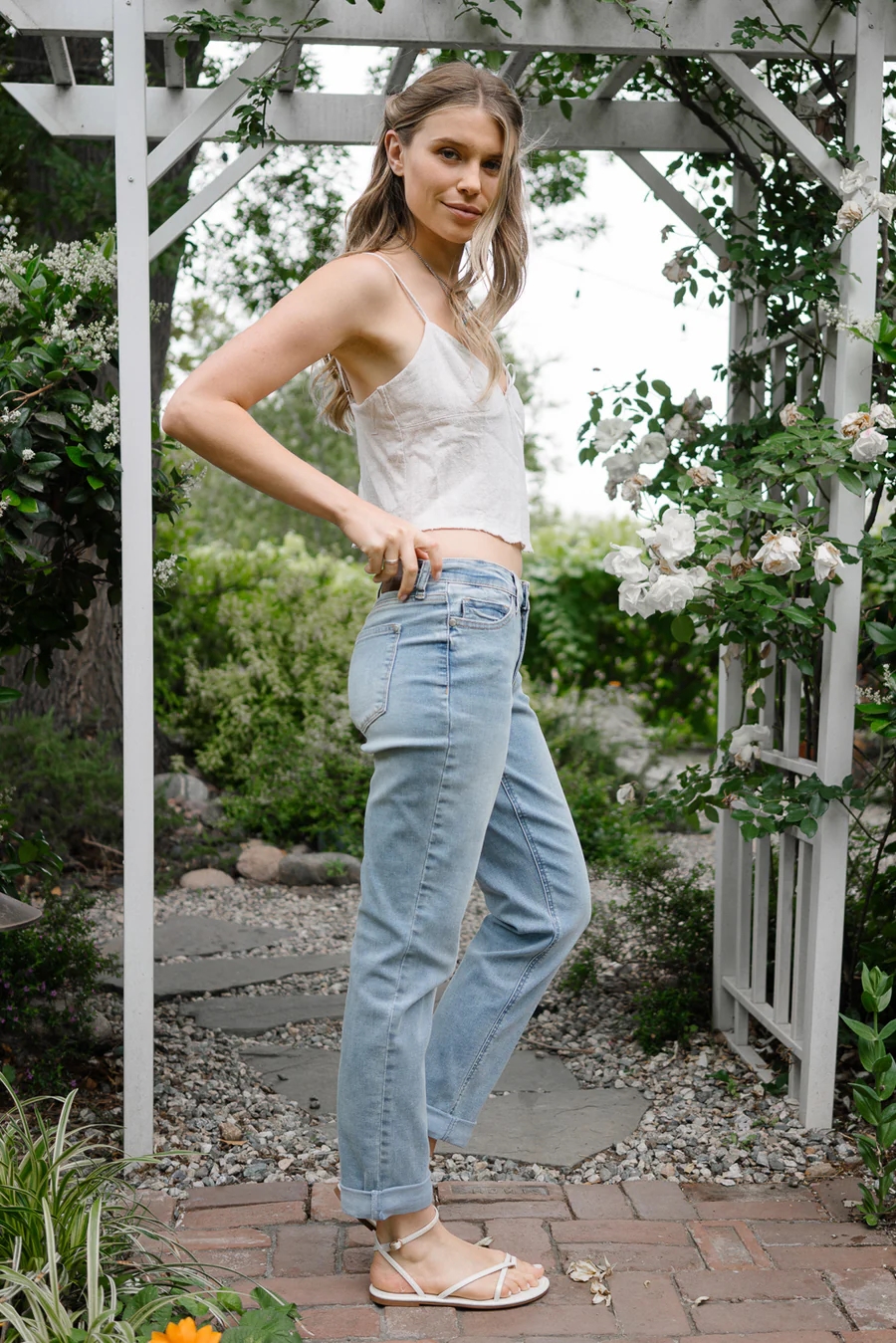 Judy Tummy Control Coolest Boyfriend Jeans