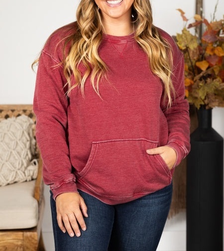 Pigment Dyed Cozy Campfire Sweatshirt