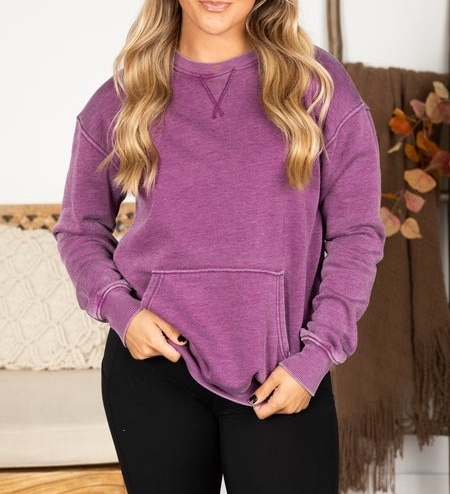 Pigment Dyed Cozy Campfire Sweatshirt