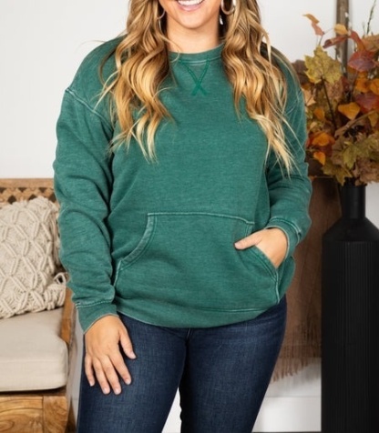 Pigment Dyed Cozy Campfire Sweatshirt