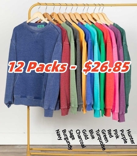 Pigment Dyed Cozy Campfire Sweatshirt