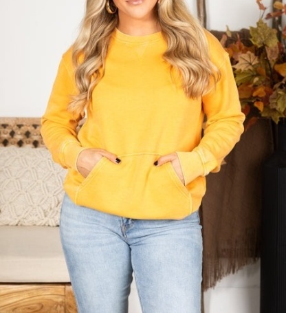 Pigment Dyed Cozy Campfire Sweatshirt