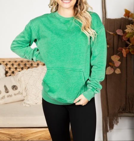 Pigment Dyed Cozy Campfire Sweatshirt