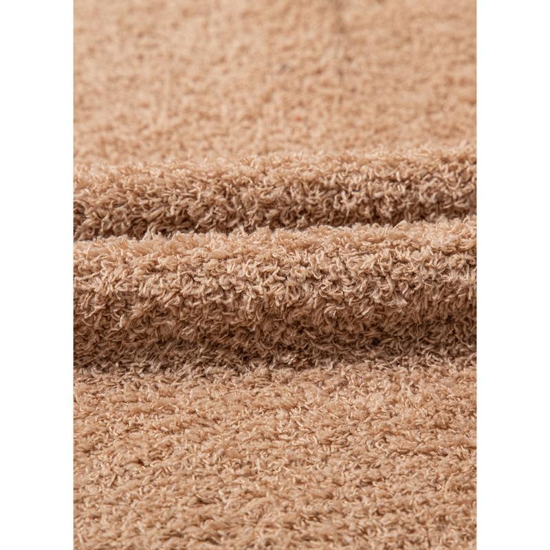 Dokotoo Women's Flannel Hooded Plaid 2026 Shacket Thick Coat Winter Coat for Warmth Button down Warm and Fuzzy Fleece Jacket