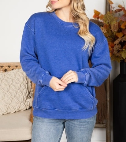 Pigment Dyed Cozy Campfire Sweatshirt