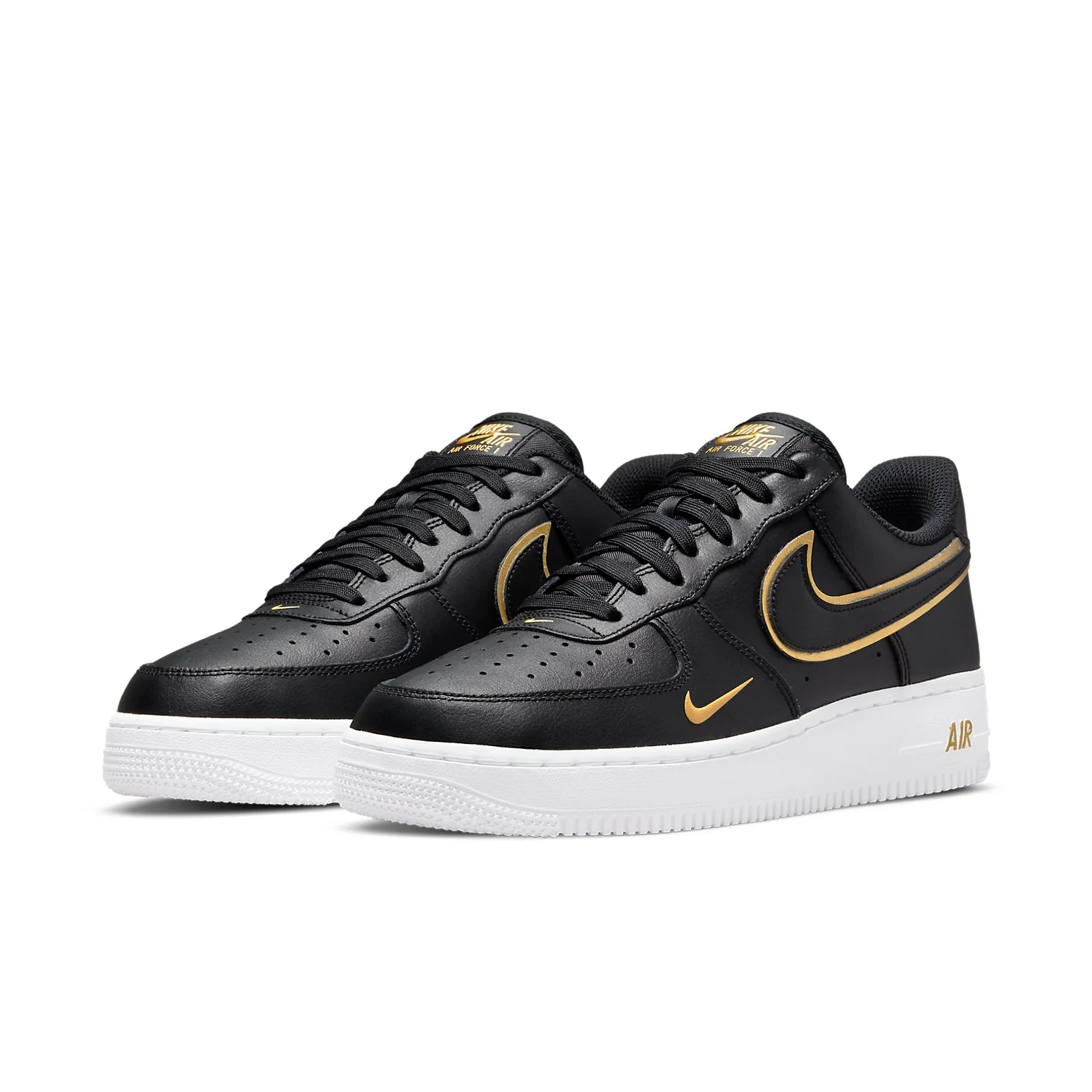 AIthtR FOthtRCE 1 '07 LV8 'Metallic Swoosh Pack - Black'