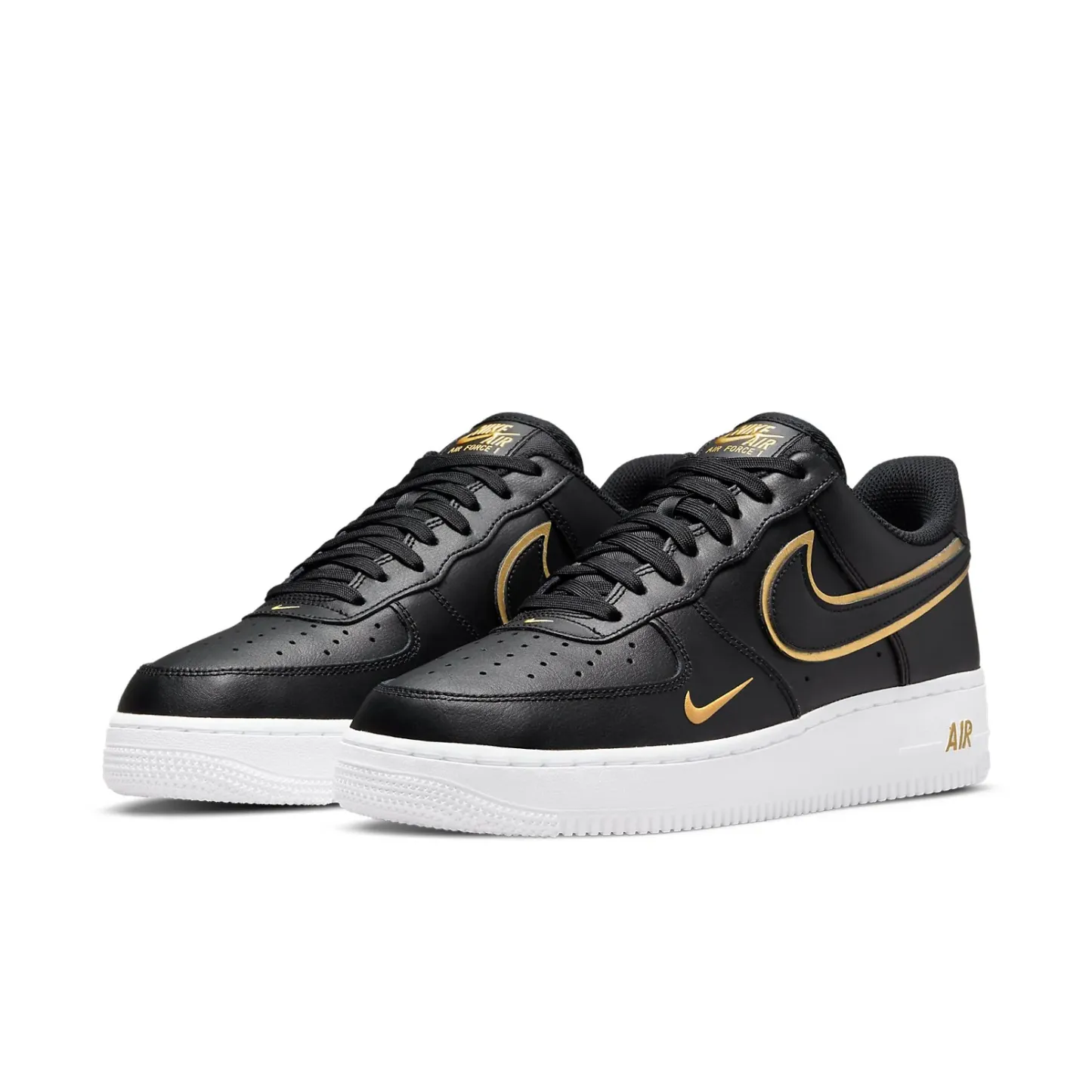 AIthtR FOthtRCE 1 '07 LV8 'Metallic Swoosh Pack - Black'