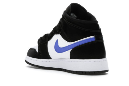 NAJ 1 Mid Black Racer Blue White