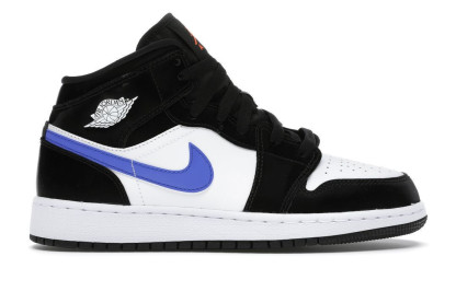 NAJ 1 Mid Black Racer Blue White