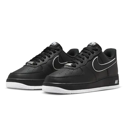 Aithtr Fothtrce 1 Low 'Black White Sole'