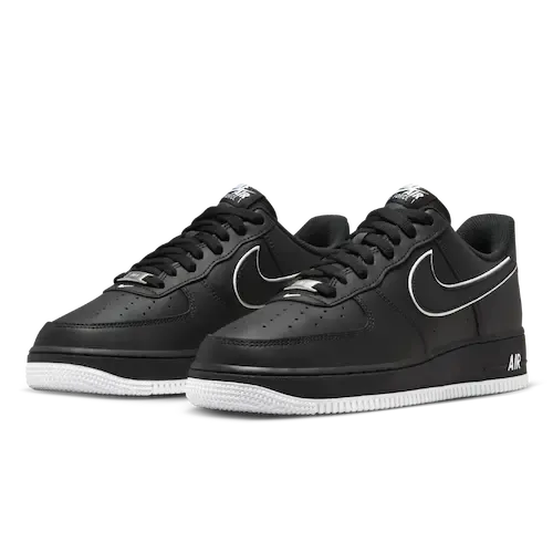 Aithtr Fothtrce 1 Low 'Black White Sole'