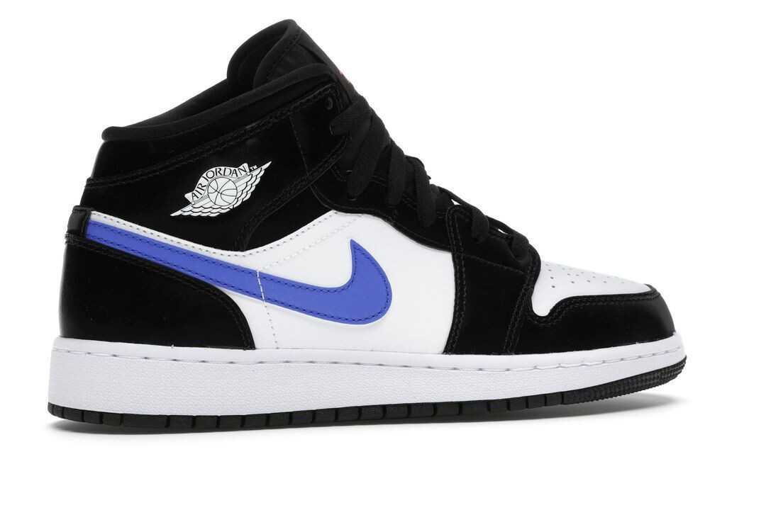 NAJ 1 Mid Black Racer Blue White