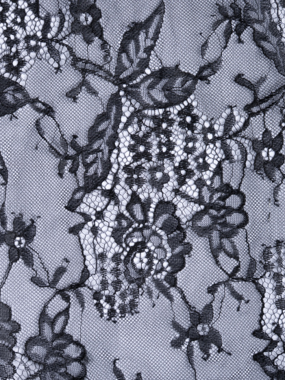 Black Neckholder Satin Lace Dress Sleeveless Suspended Collar Body-Tight Long Skirt