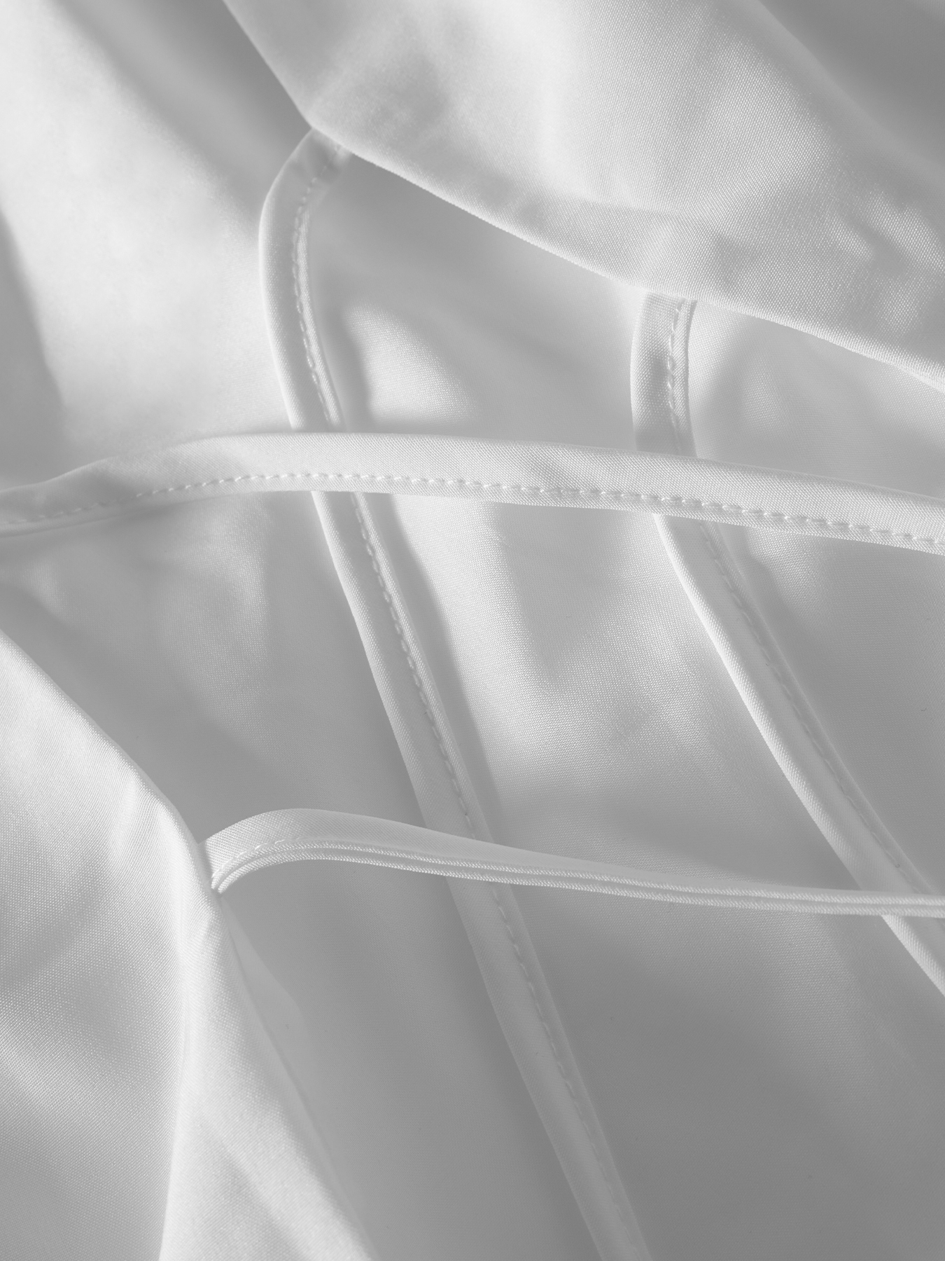 Women's White Lace-Up V-Neck Sleeveless Vest and Wide-Leg Pants Set-Aegean-sea