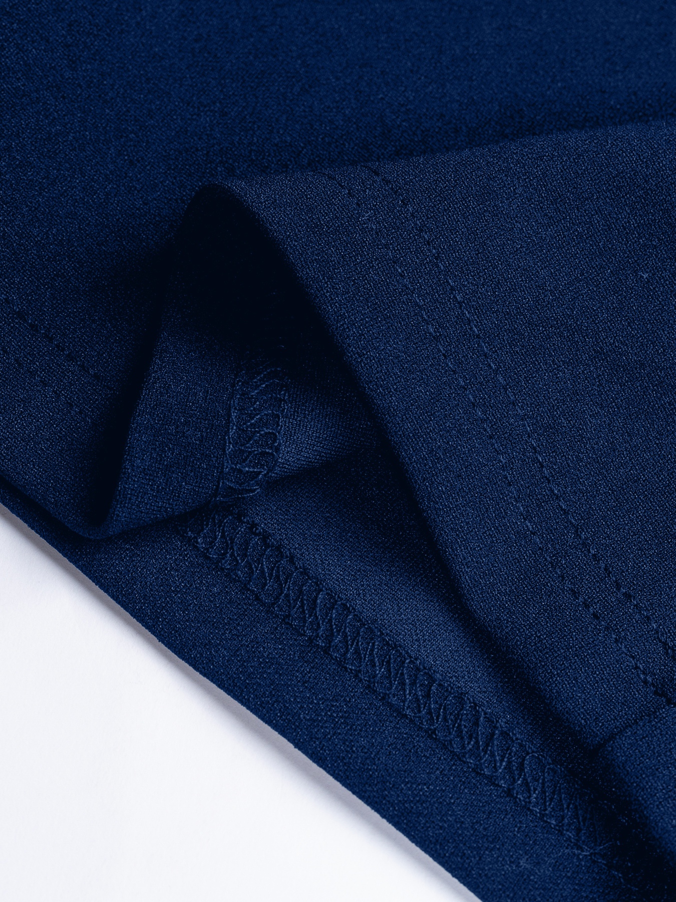 Woman's Decorative Double-Breasted High-Waist Suspender Wide-Leg Pants-Aegean-sea