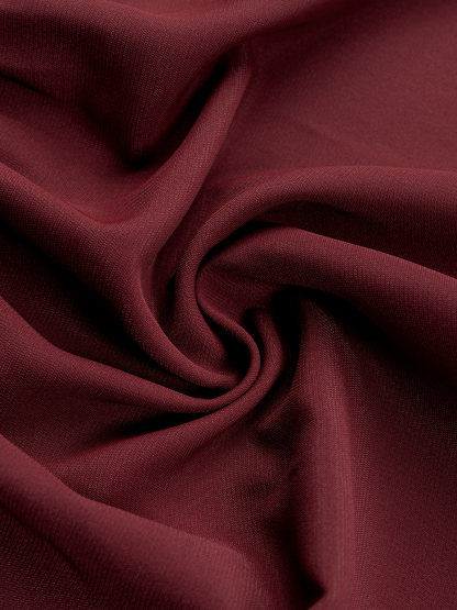 Woman's High Neck Puff Sleeve Peplum Top with Smocked Waist