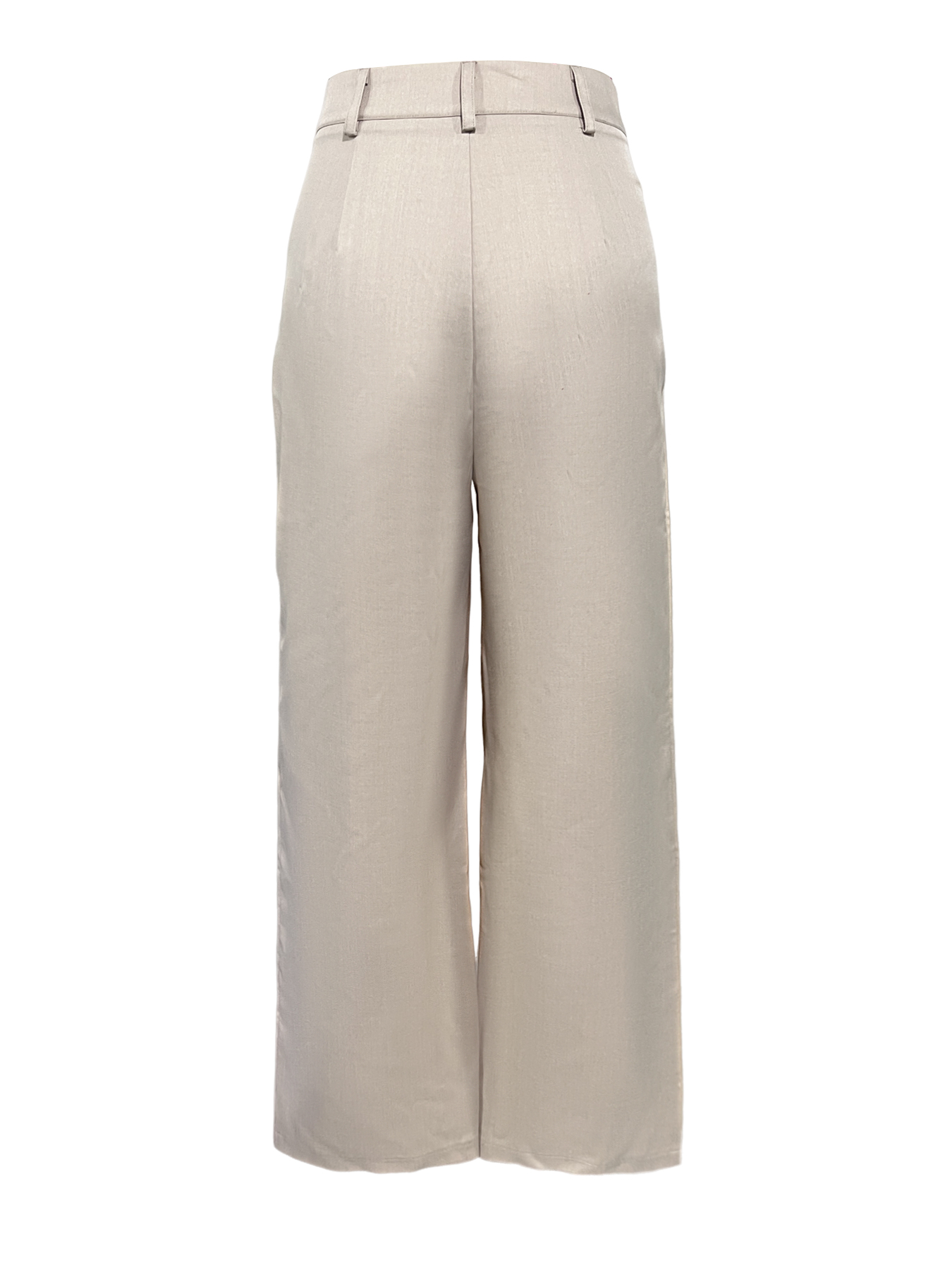 Women's Solid Color Loose Wide-leg Trousers