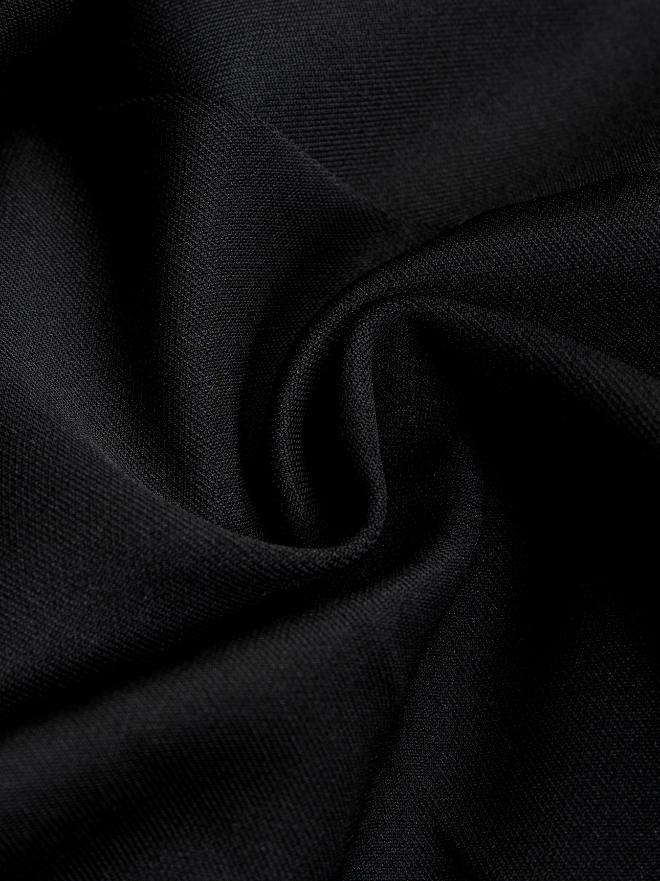 Blazer Peplum de mujer negro con doble escote y cinturón con abertura trasera-Aegean-sea