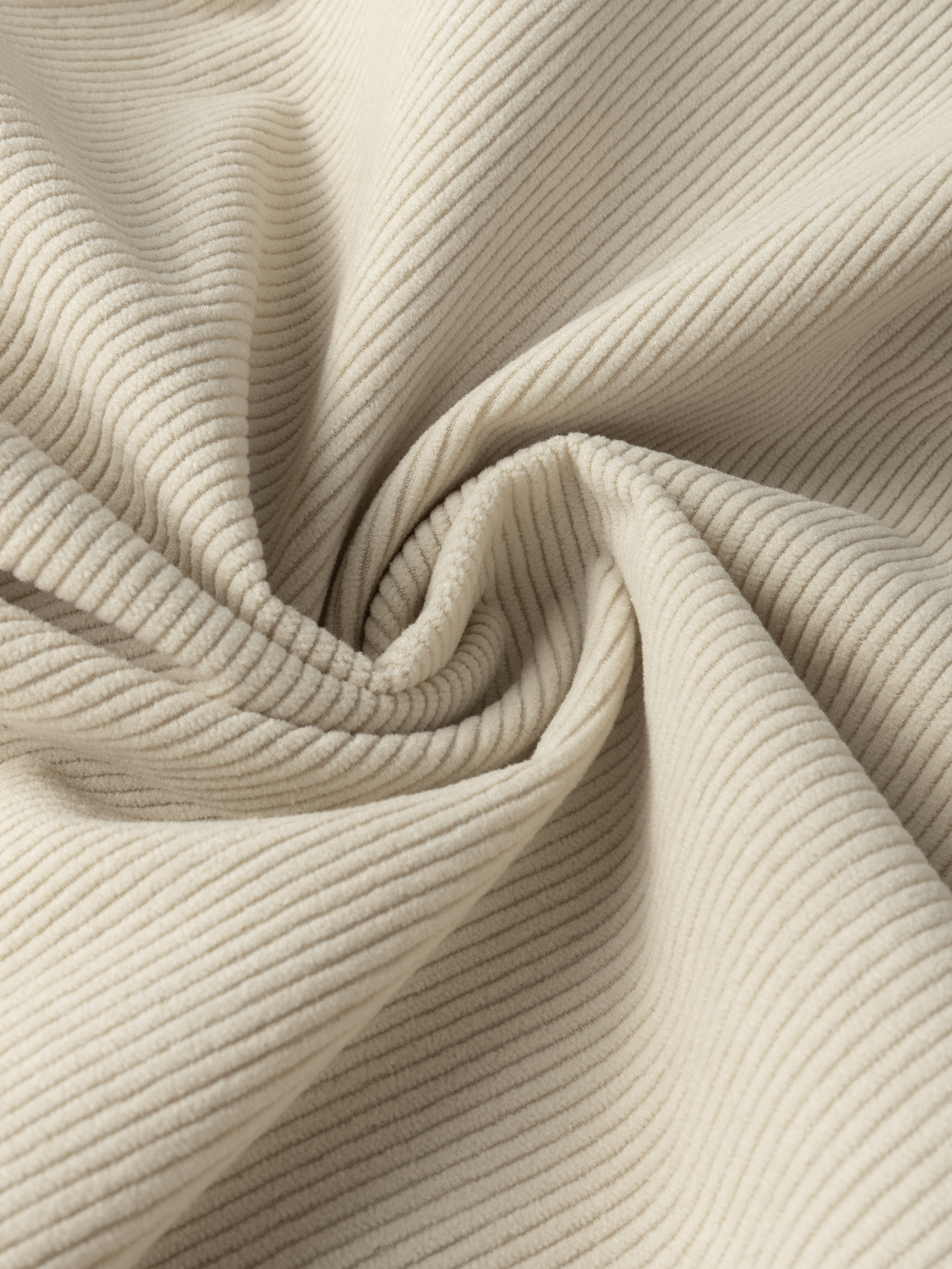 Women's Elegant Corduroy High Waisted Pleated Wide Leg Pants with D-Ring Belt