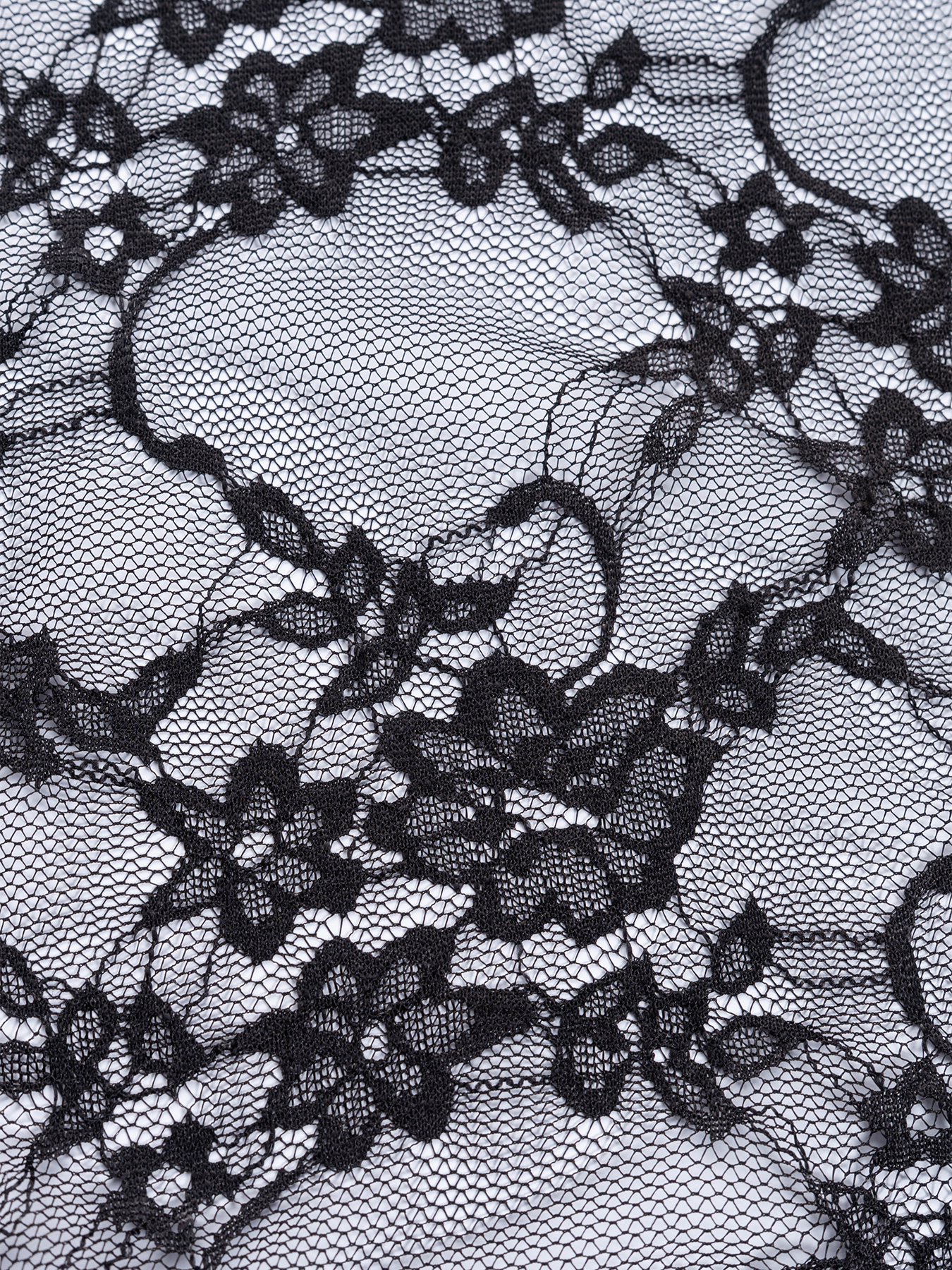 Woman's Black One-Shoulder Halter Lace Mermaid Maxi Dress