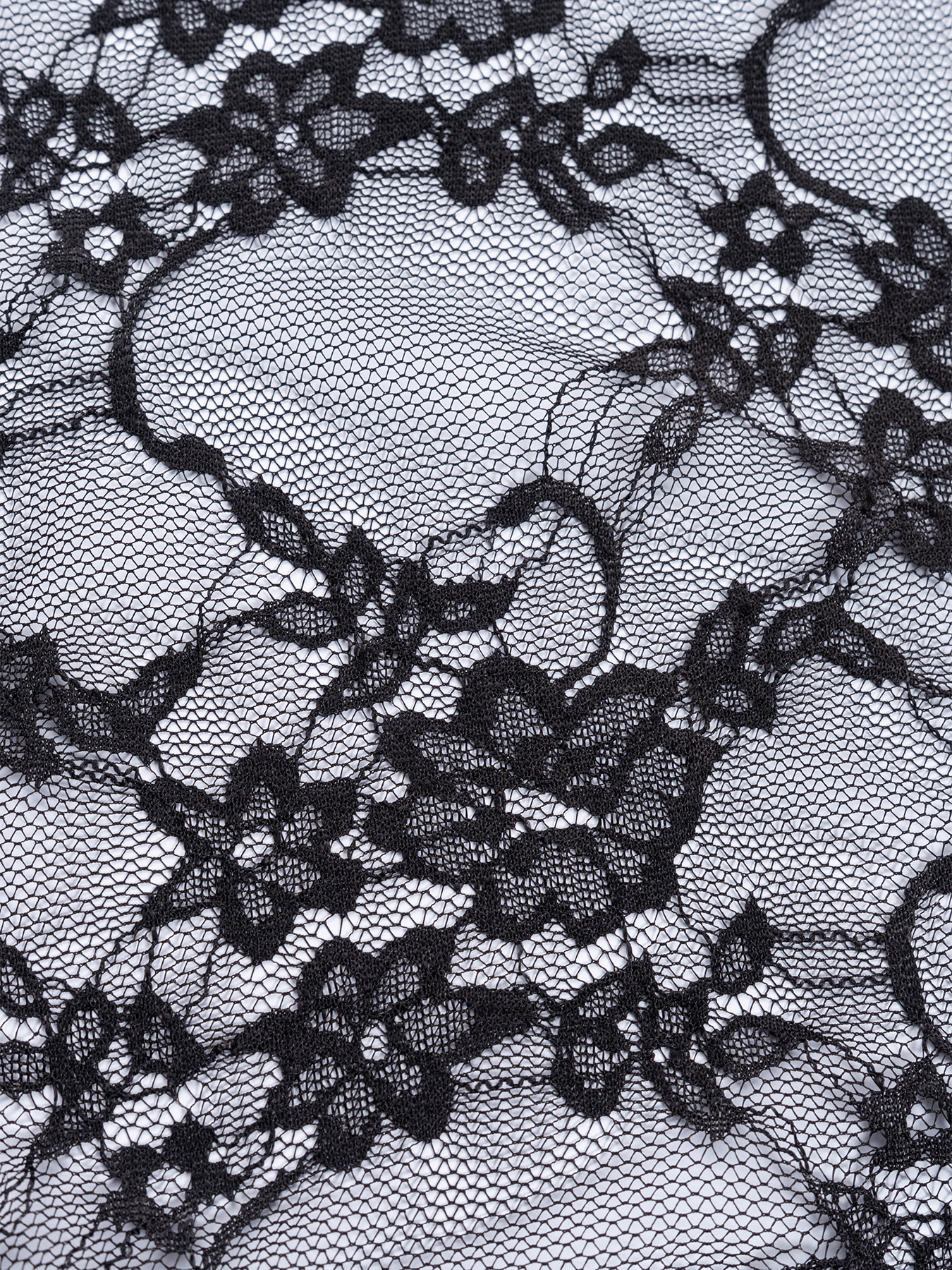 Woman's Black One-Shoulder Halter Lace Mermaid Maxi Dress