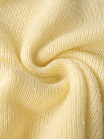 Stylish Cropped Knit Cardigan - Button-Front Casual Women's Top-Aegean-sea