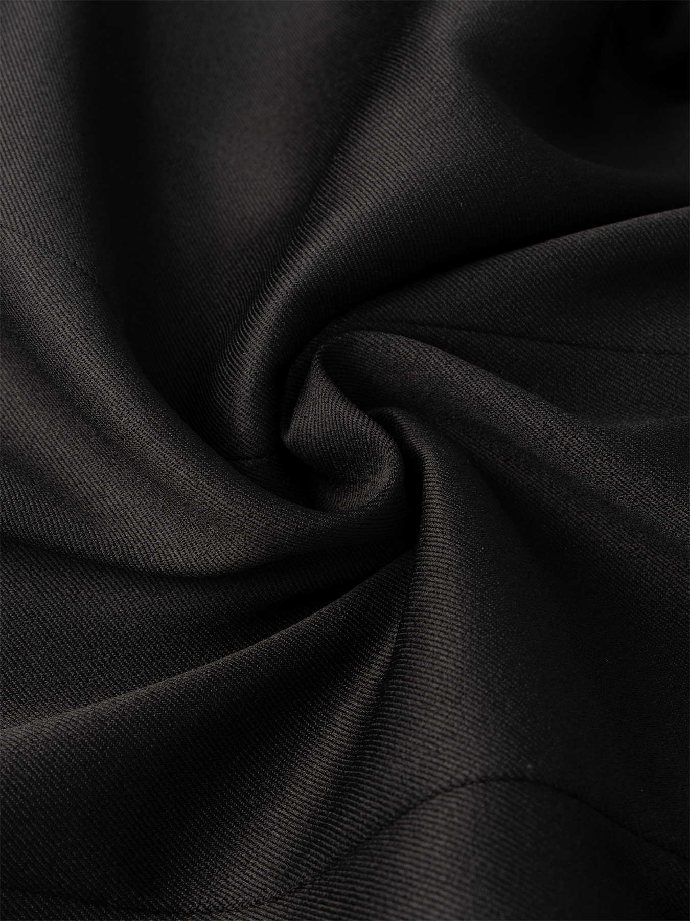 Woman's Black Lace-Up Waist Tailored Blazer-Aegean-sea