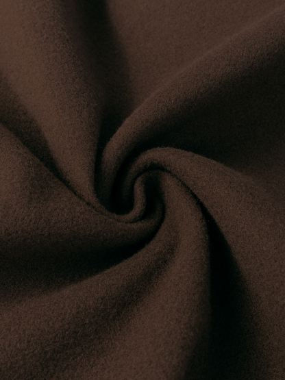 Abrigo con solapa de doble escote para mujeres-Aegean-sea