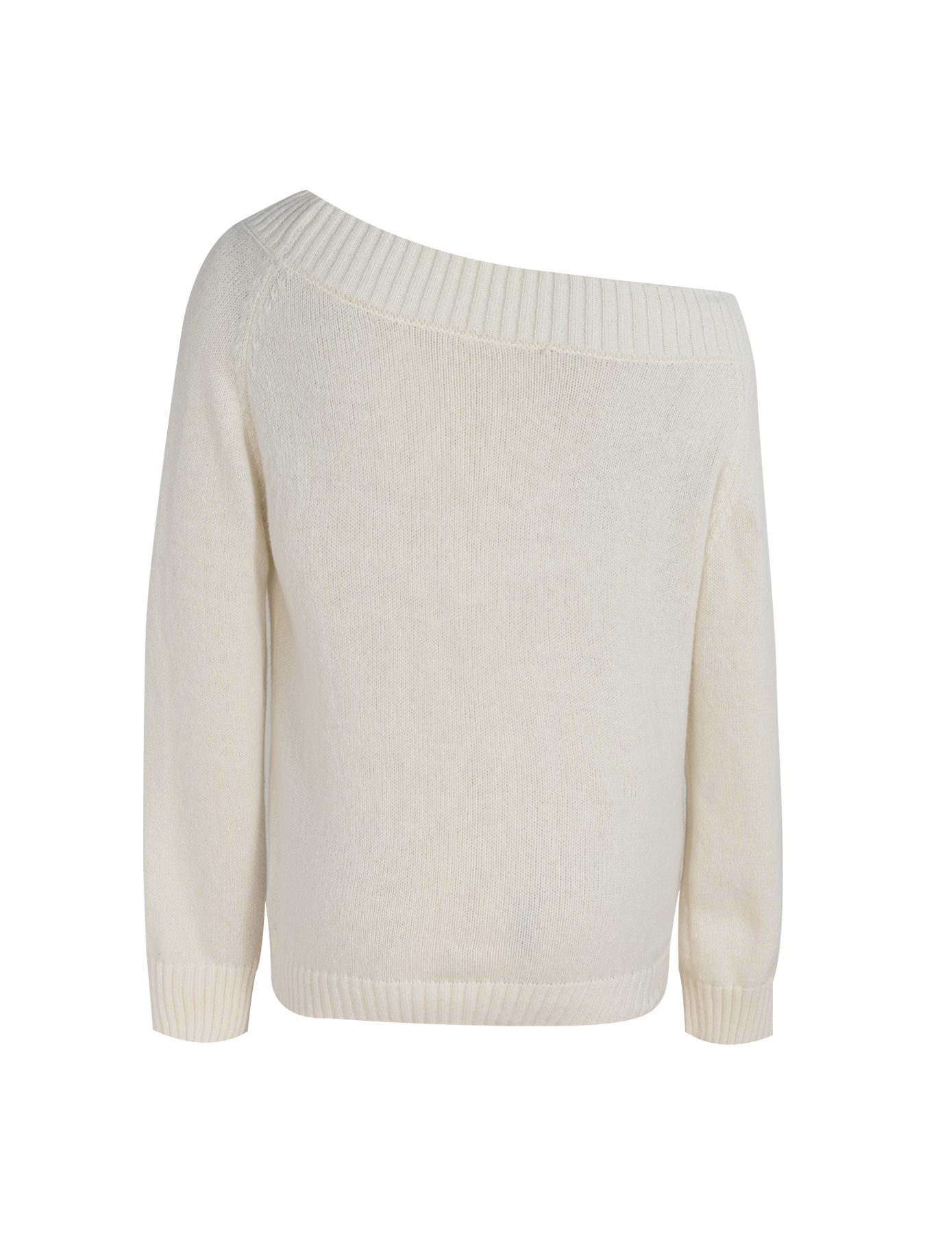 Women's Casual Off-the-Shoulder Knit Sweater-Aegean-sea