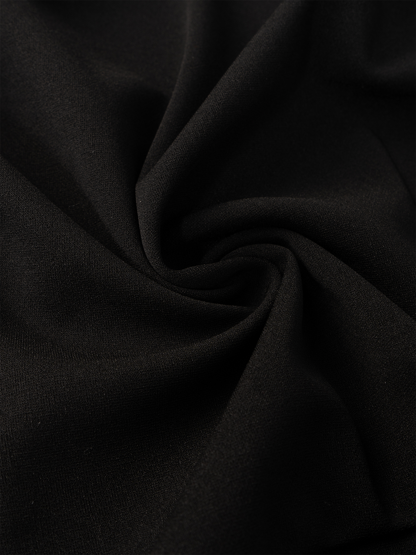 Woman's Black Stand-Collar Waist-Fitted Blazer | Cuff Sheer Mesh Panel Office Suit Jacket-Aegean-sea