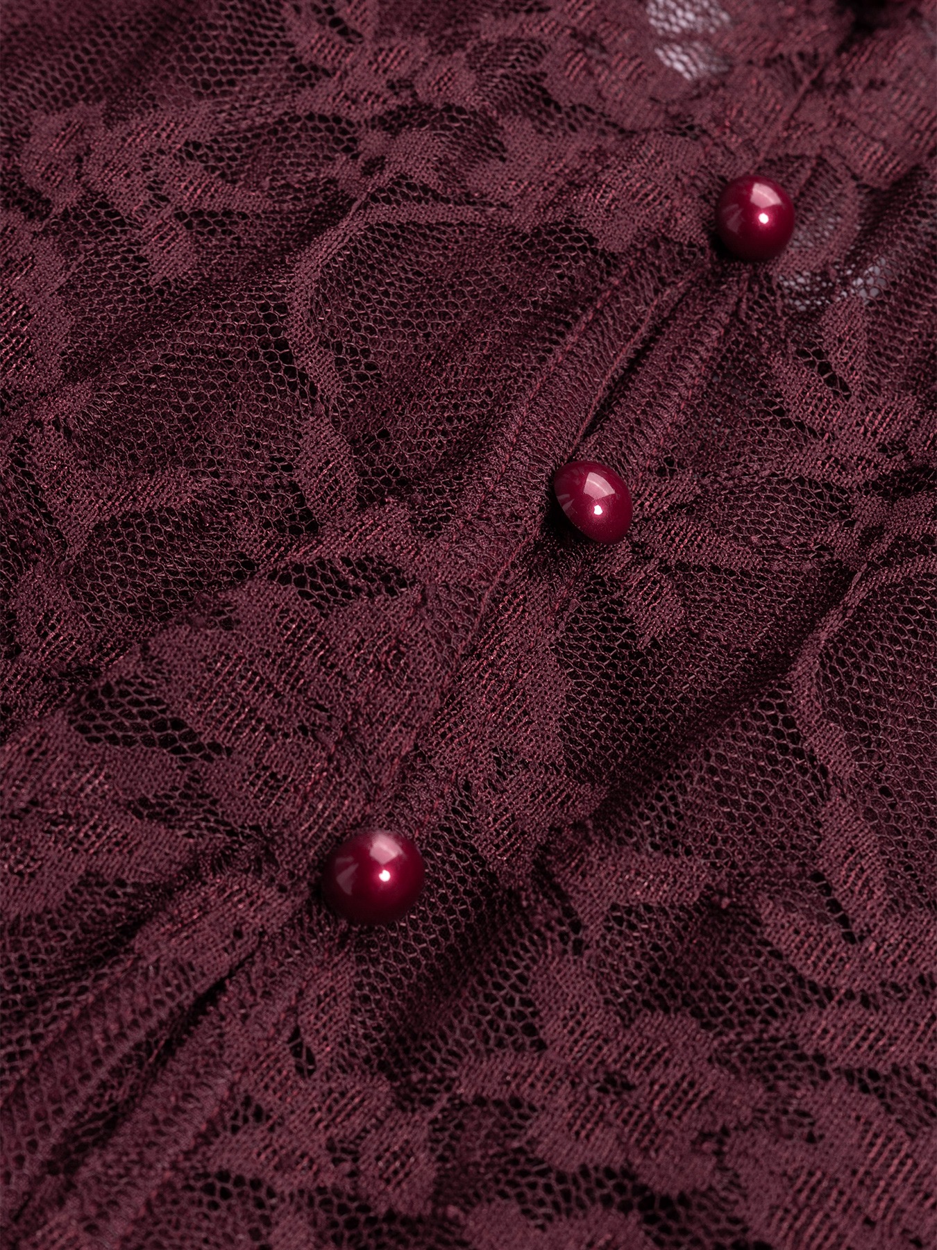 Wine-red Neckholder Lace Dress Fold-Cut Fish Tail Long Skirt Sexy Dinner Party Dress