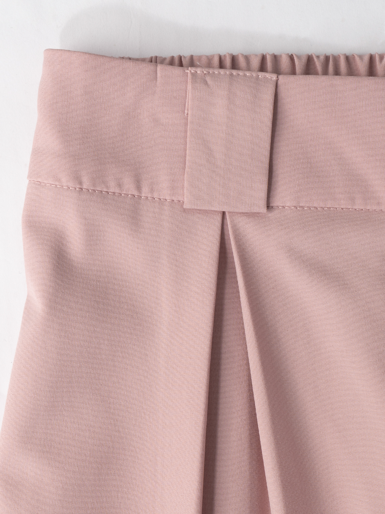 Pantalones anchos de cintura alta de color rosa para mujer-Aegean-sea
