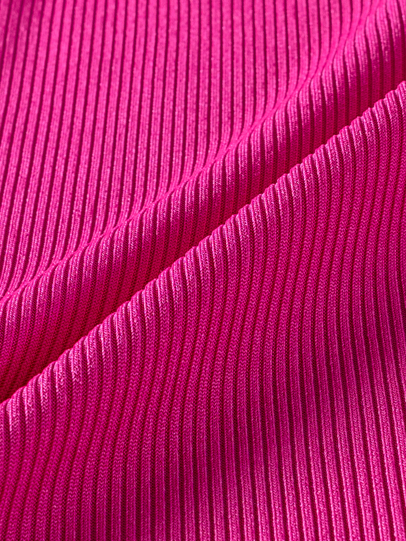 Woman's Fuchsia Tie Shoulder Sweetheart Neck Ruched Bodycon Midi Dress-Aegean-sea