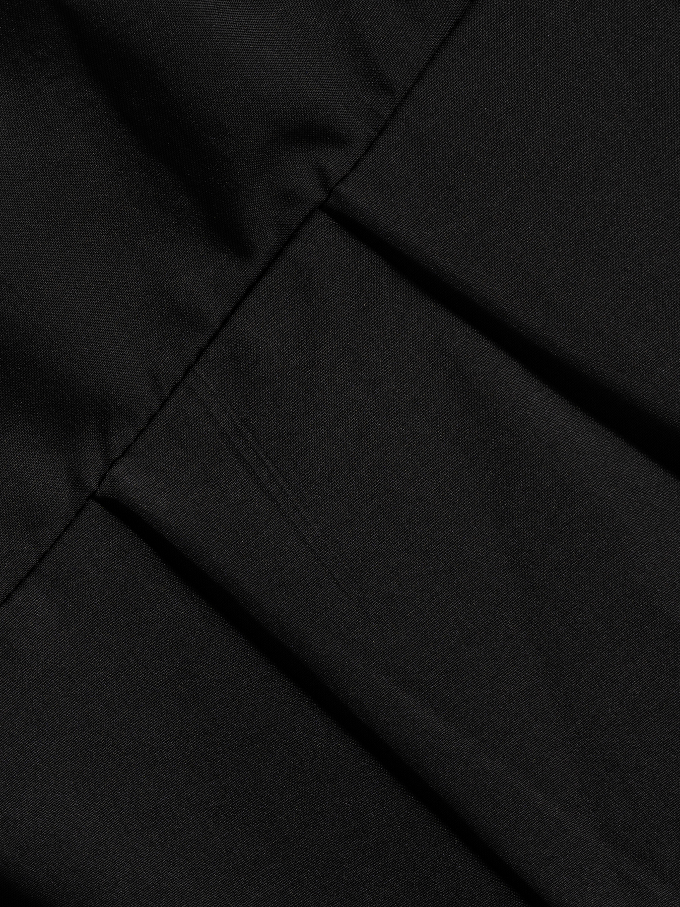 Blazer de mujer negro Cuello Vestido mini envolvente con autocinta en la cintura-Aegean-sea