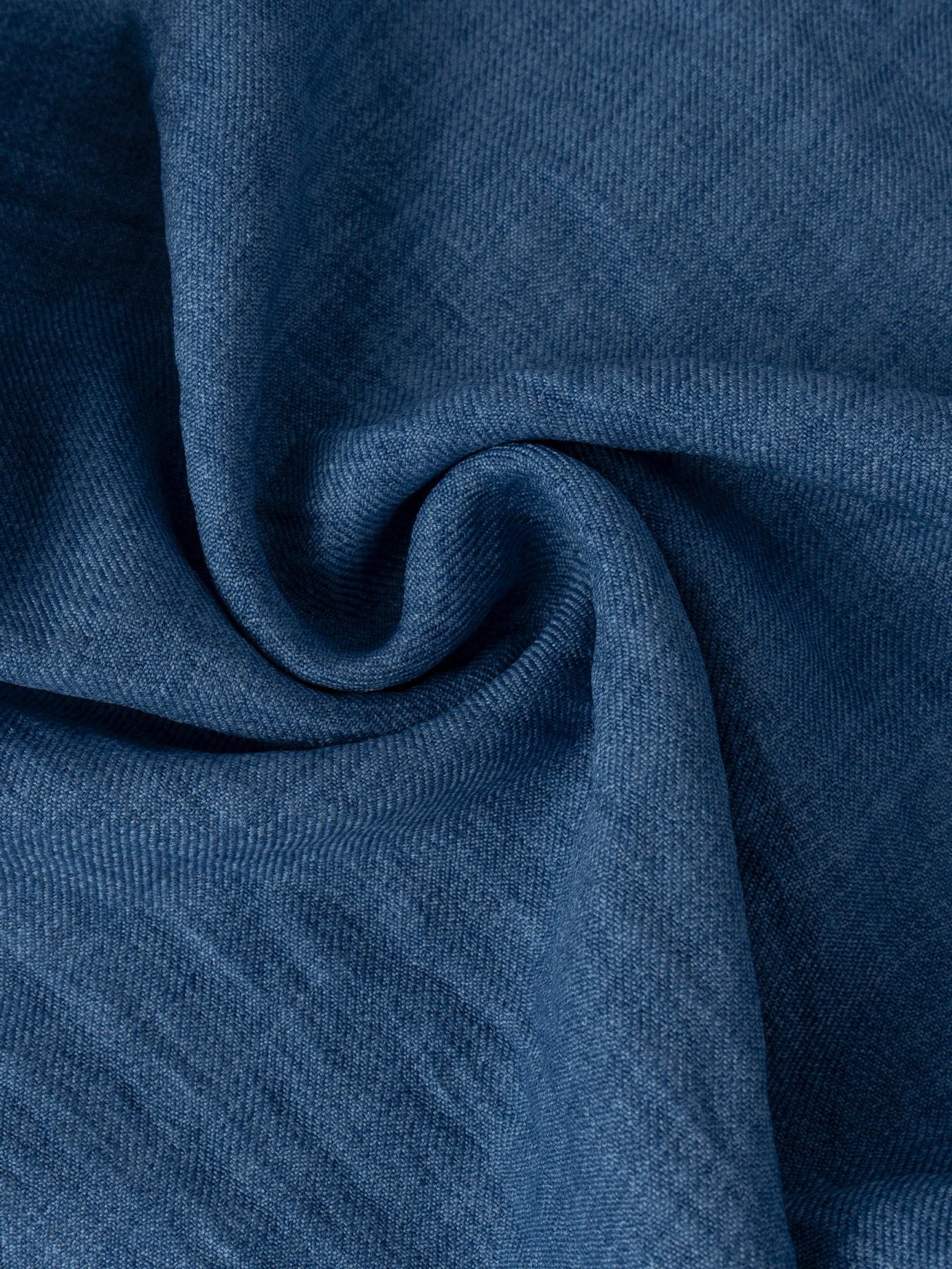 Women's Blue Wide-Leg Pants with Crisscross Waist Detail-Aegean-sea