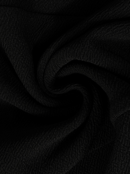 Woman's White Striped Sleeve Bustier Top & Black High-Waisted Flared Pants Two-Piece Set-Aegean-sea