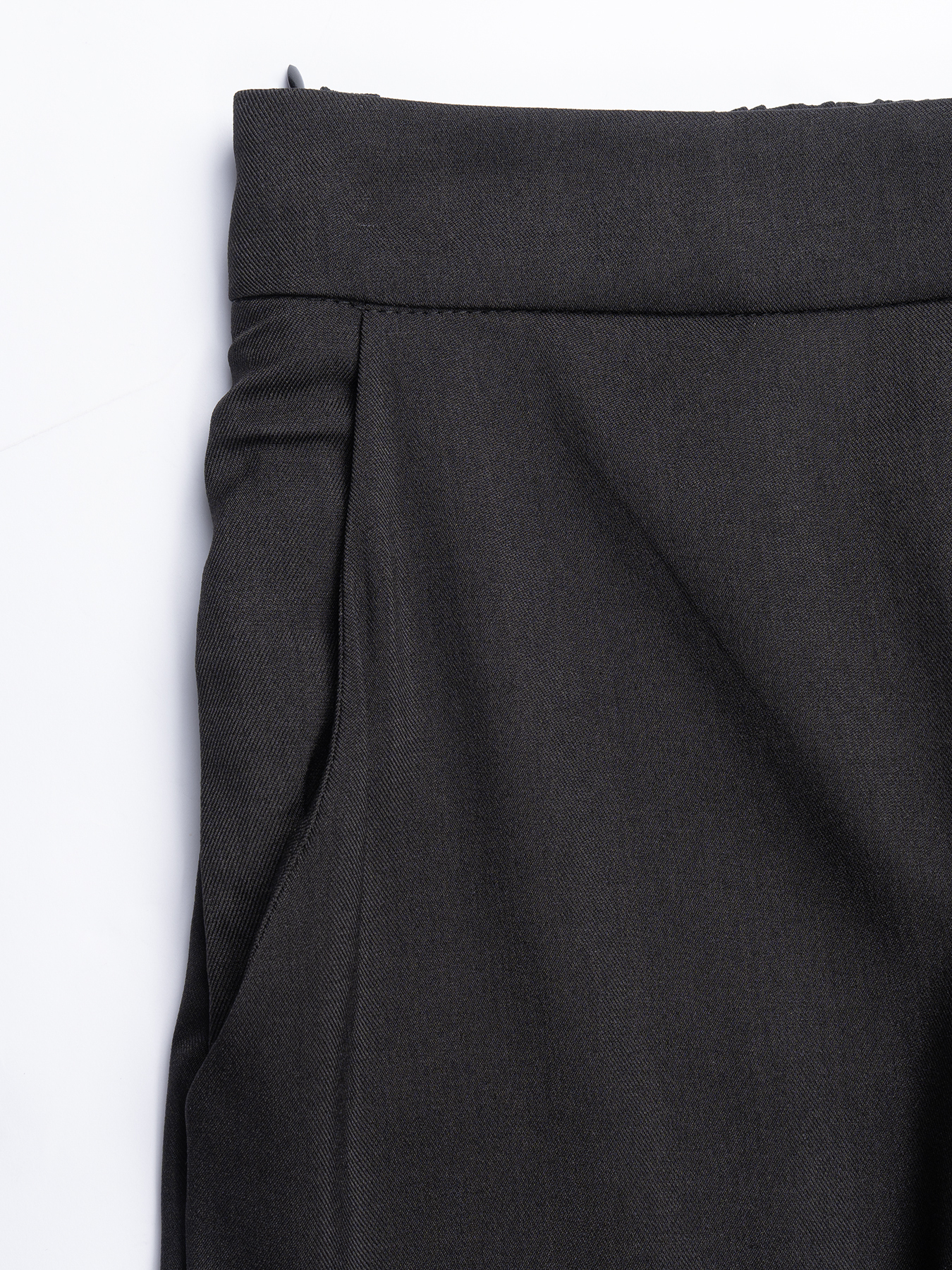 Women's Black Tailored Vest and Wide-Leg Trouser Set-Aegean-sea