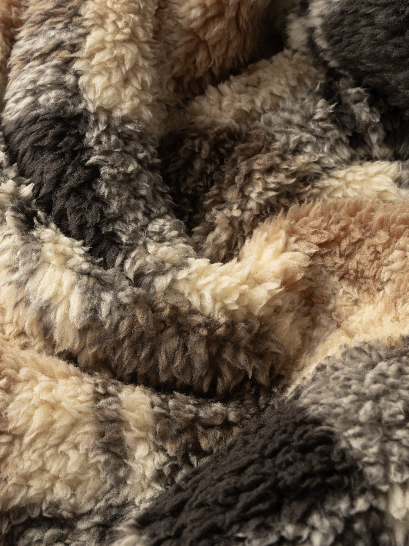 Wide-legged loose-fitting Scottish wool trousers with cord for women-Aegean-sea