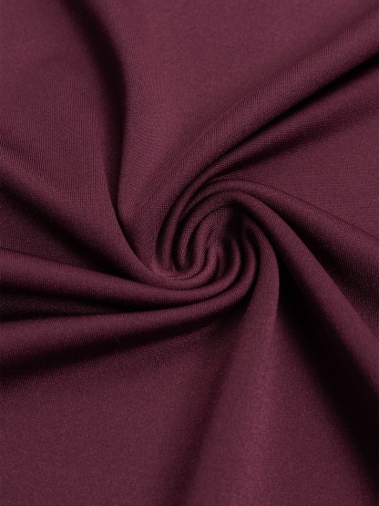 Wine-red Neckholder Lace Dress Fold-Cut Fish Tail Long Skirt Sexy Dinner Party Dress