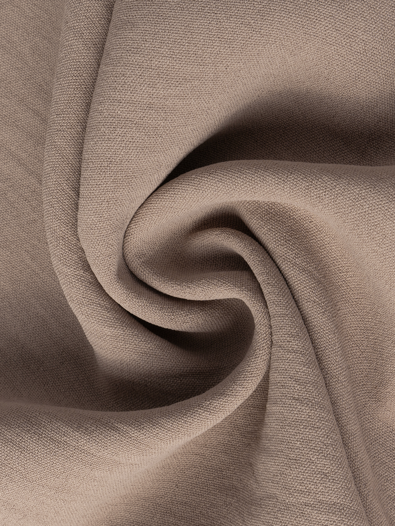 Khaki V-neck cotton hemp suit for women Loose bat-sleeved top wide-legged pants