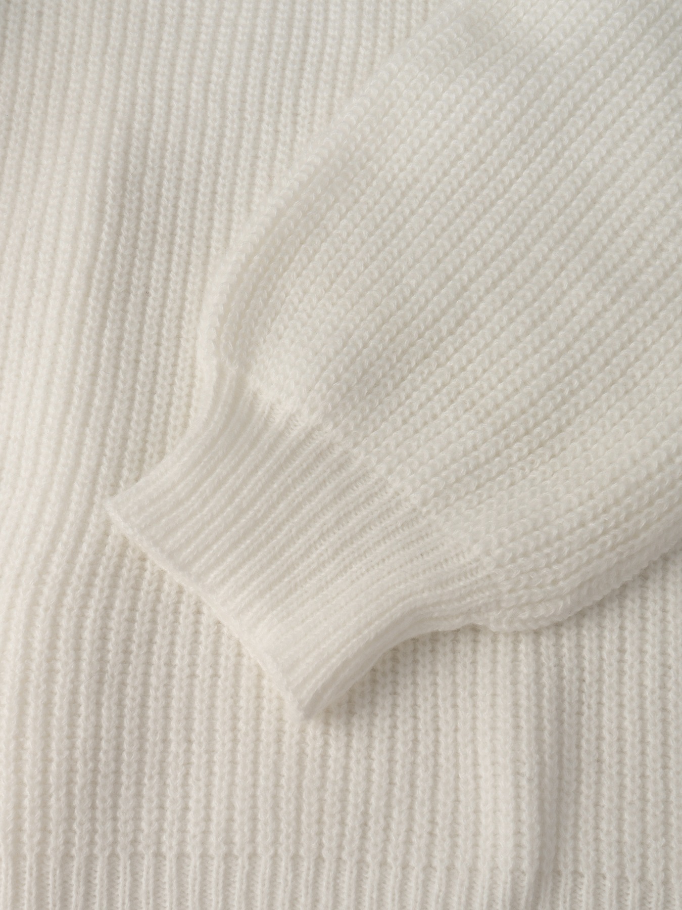 White Knit Long-Sleeve Short-Short Suit Woman Loose Lazy Style Two-piece Suit