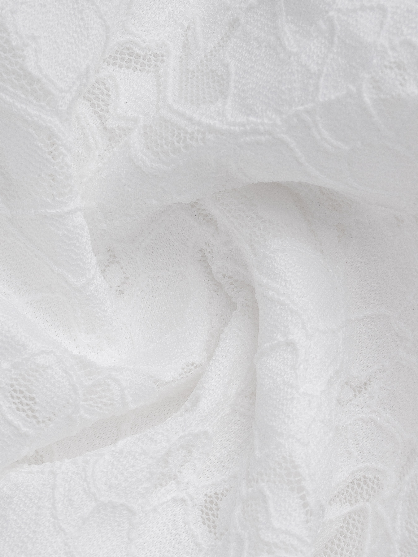 White lace high-waisted full-length skirt, holiday-style short skirt