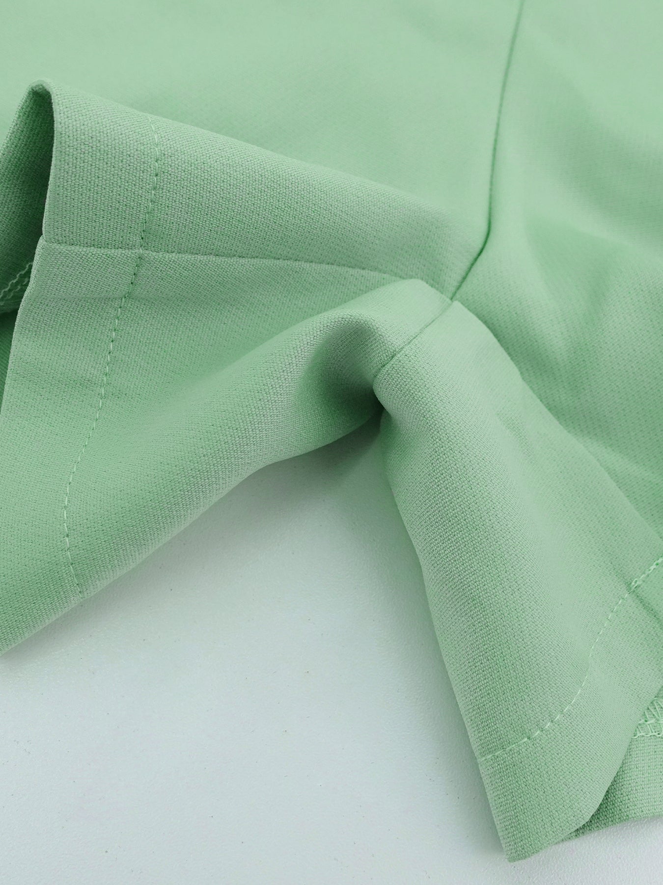 Women's V-neck Button Sleeve Diamond Long Sleeve Slim Fit Jumpsuit-Aegean-sea