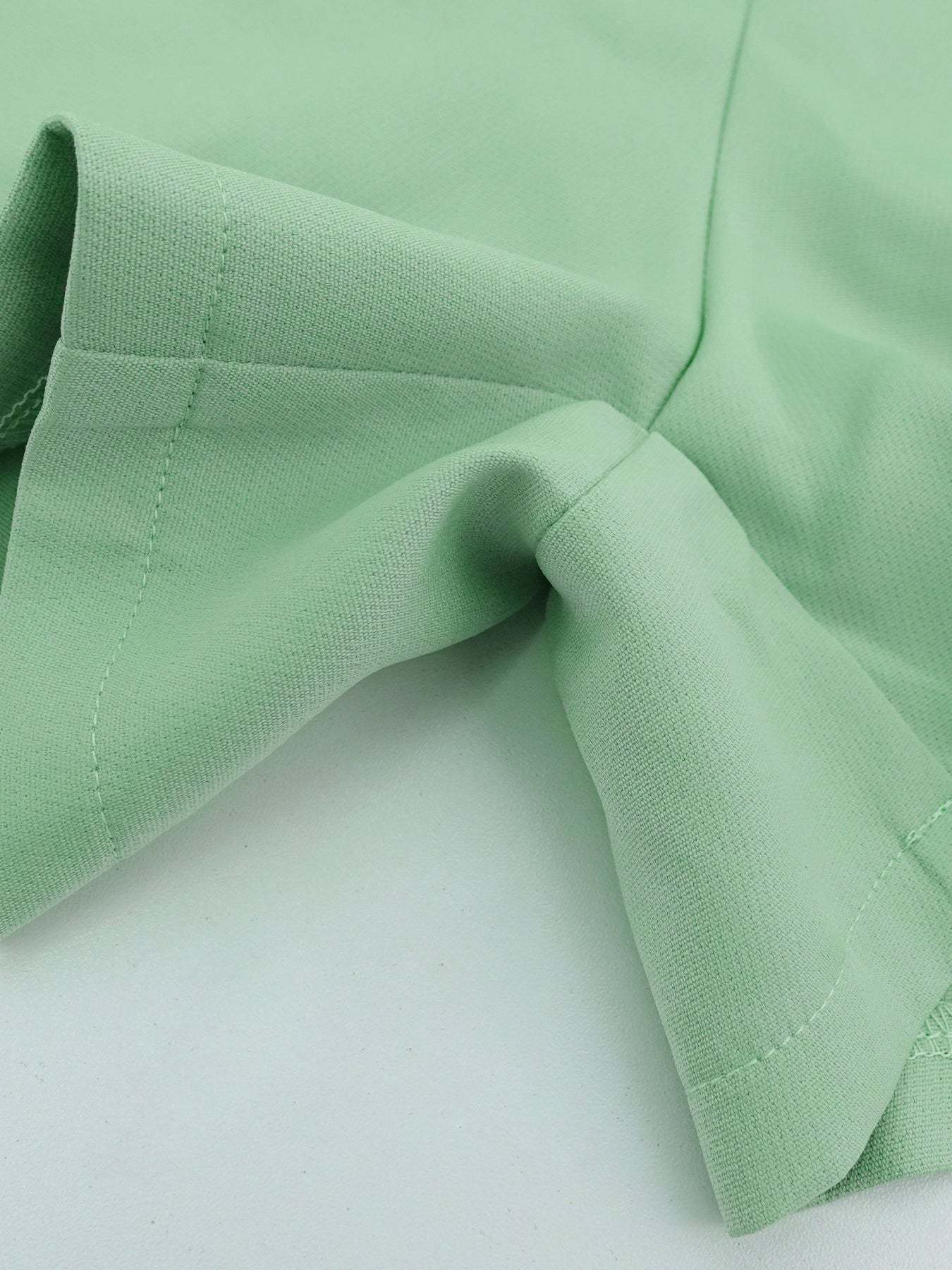 Women's V-neck Button Sleeve Diamond Long Sleeve Slim Fit Jumpsuit-Aegean-sea