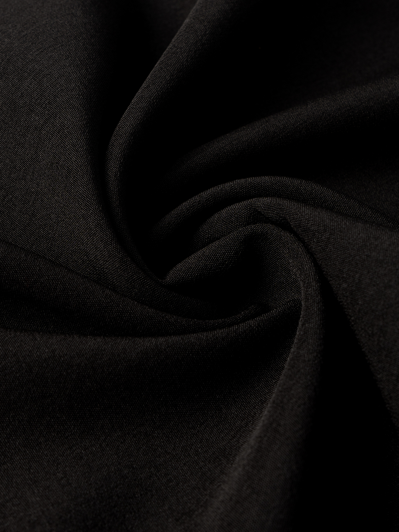 Women's Black High-Waisted Wide-Leg Pants with Gold Button Detail-Aegean-sea