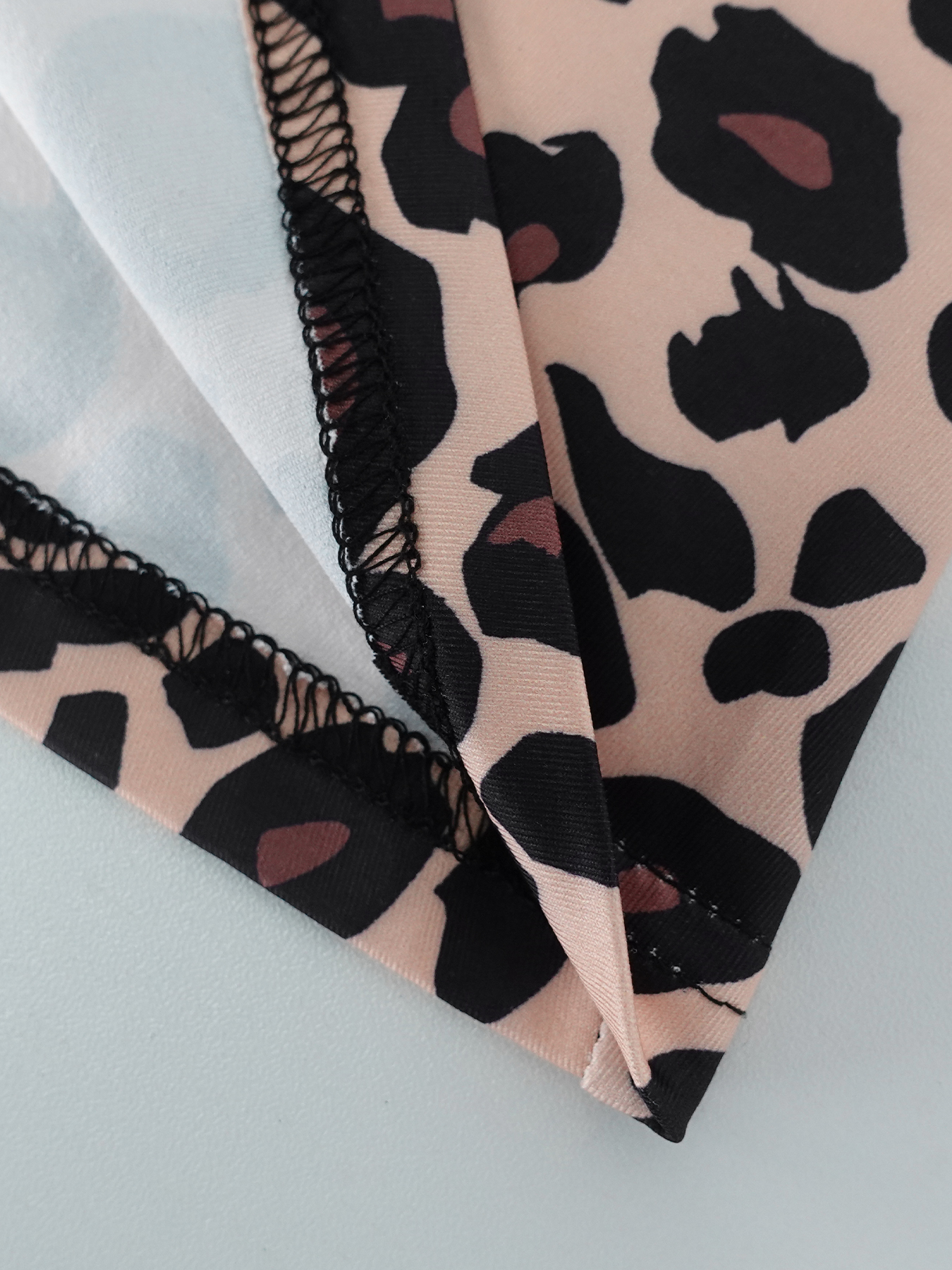 Vestido Maxi de sirena sin espalda con tirantes de estampado de leopardo salvaje vintage para mujer-Aegean-sea