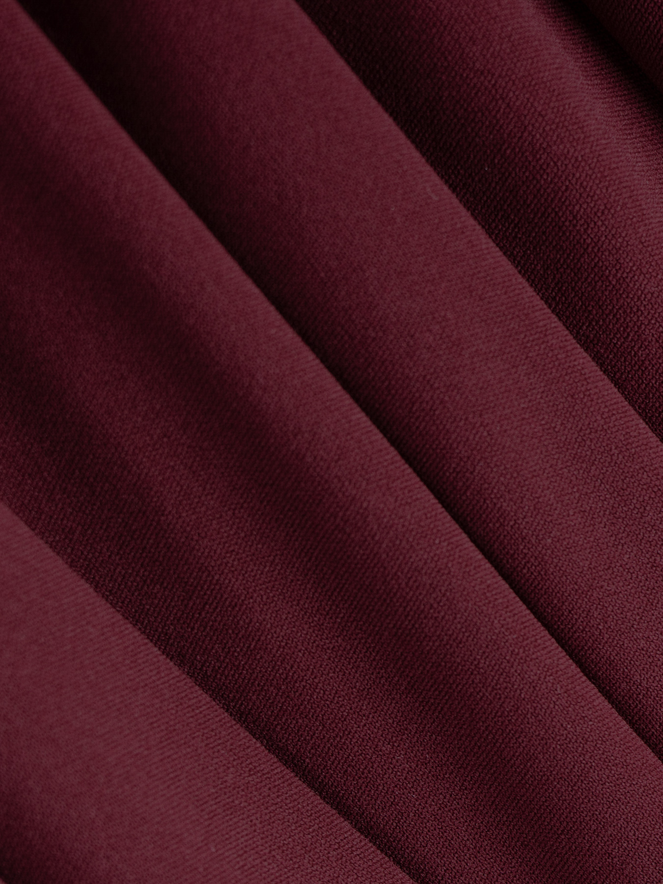 Wine-red slant-shouldered, wide-waisted long skirt, banquet-style body-fitting dress