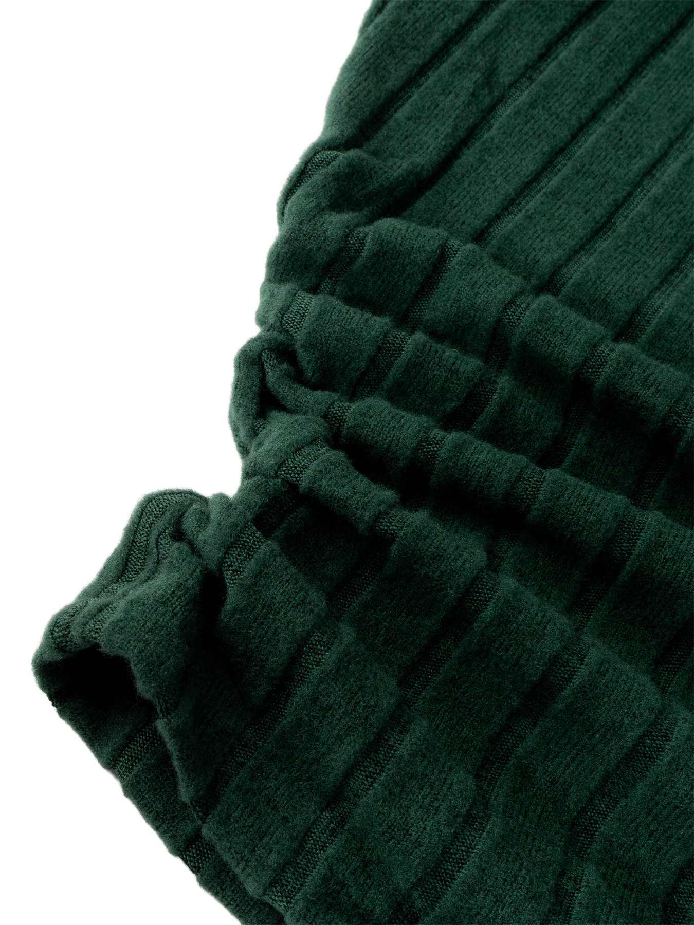 Camiseta de manga larga de cuello falso con ribetes oscuros para mujeres-Aegean-sea